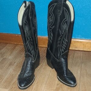 Black Western Cowboy Boots